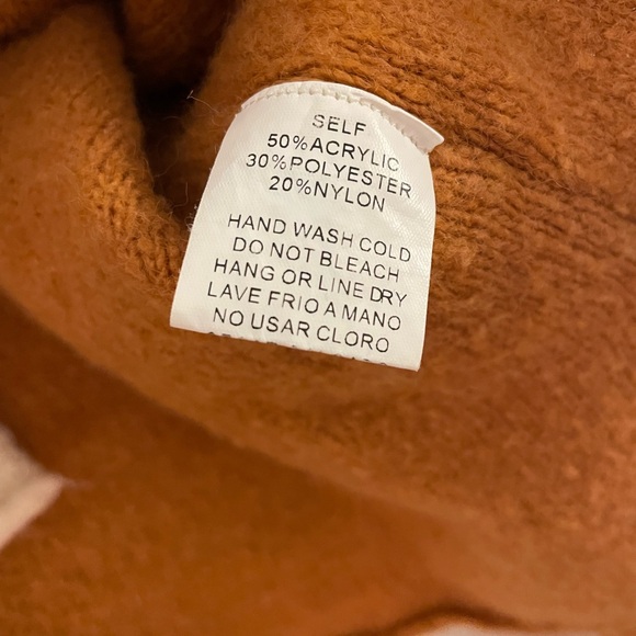 Women's Easel Colorblock Sweater Tassels Size Small - Picture 4 of 5